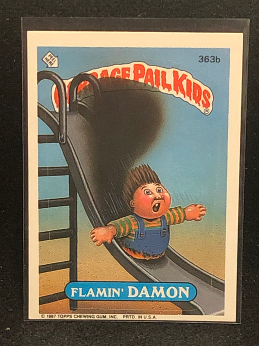 Garbage Pail Kids Original Series 9 (os9) 363b Flamin Damon