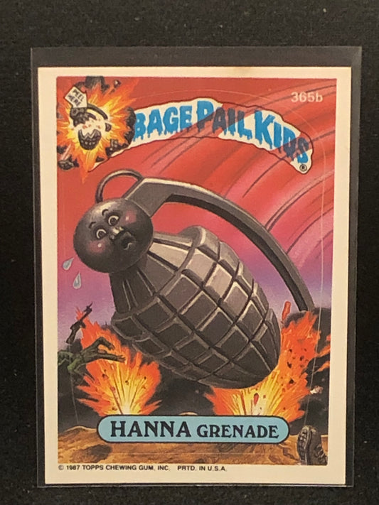 Garbage Pail Kids Original Series 9 (os9) 365b Hanna Grenade