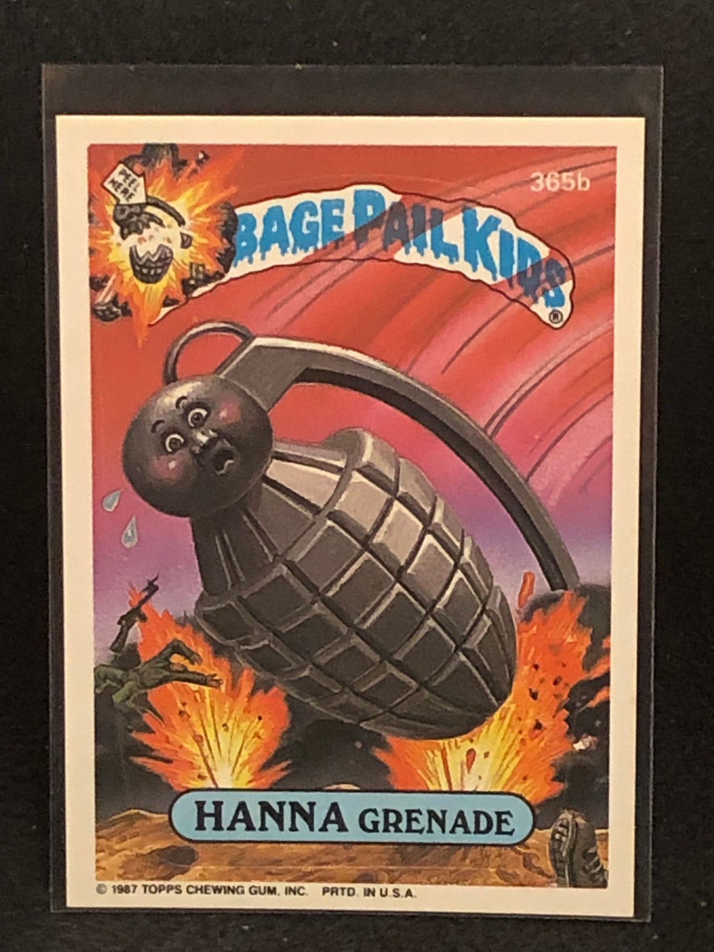 Garbage Pail Kids Original Series 9 (os9) 365b Hanna Grenade