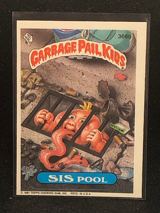 Garbage Pail Kids Original Series 9 (os9) 366b Sis Pool