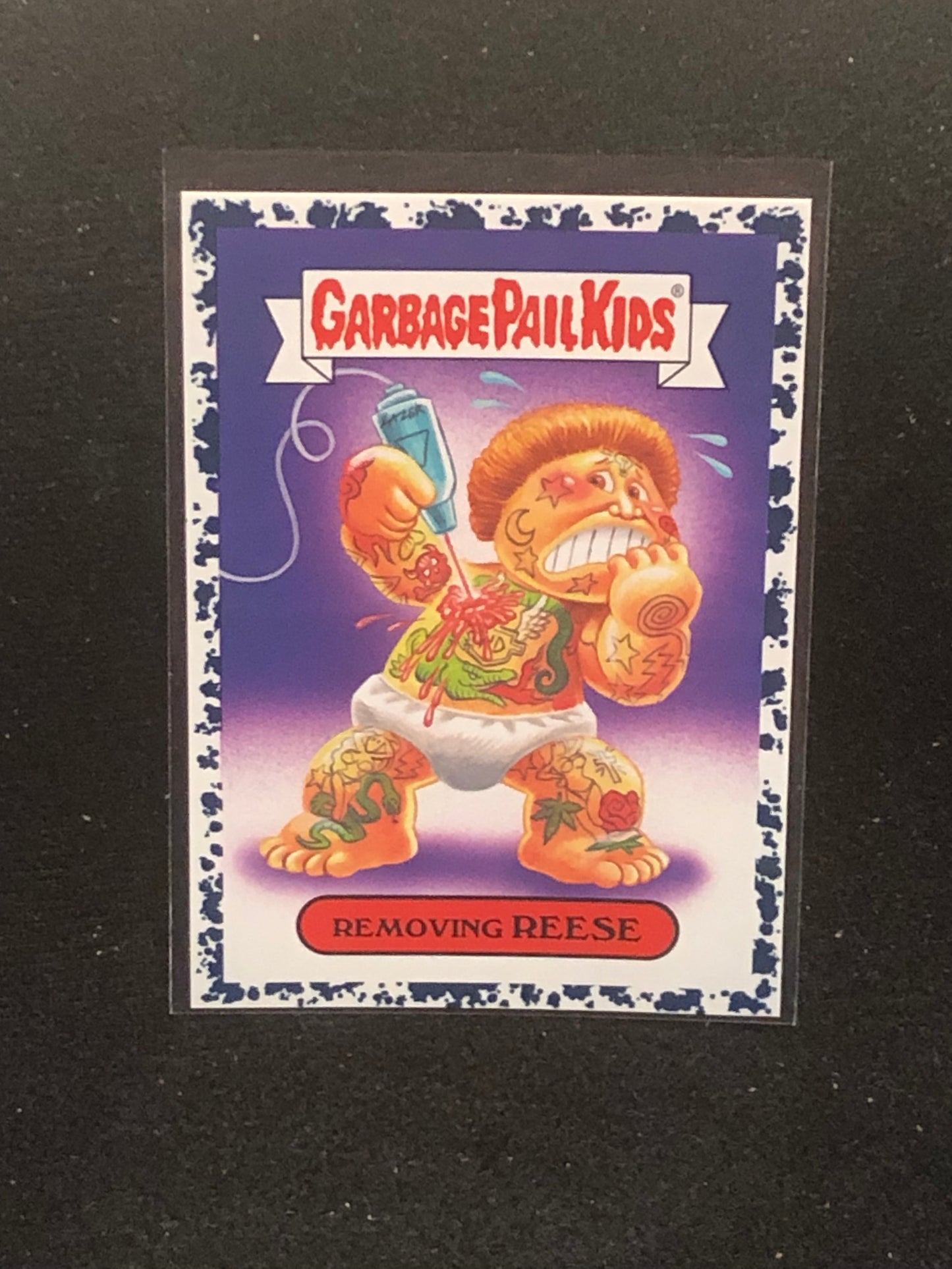 Garbage Pail Kids American As Apple Pie (AAAP) U-PICK Black (Bruised) Parallel Singles