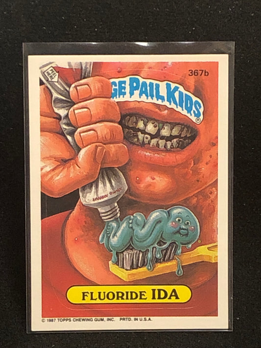 Garbage Pail Kids Original Series 9 (os9) 367b Fluoride Ida