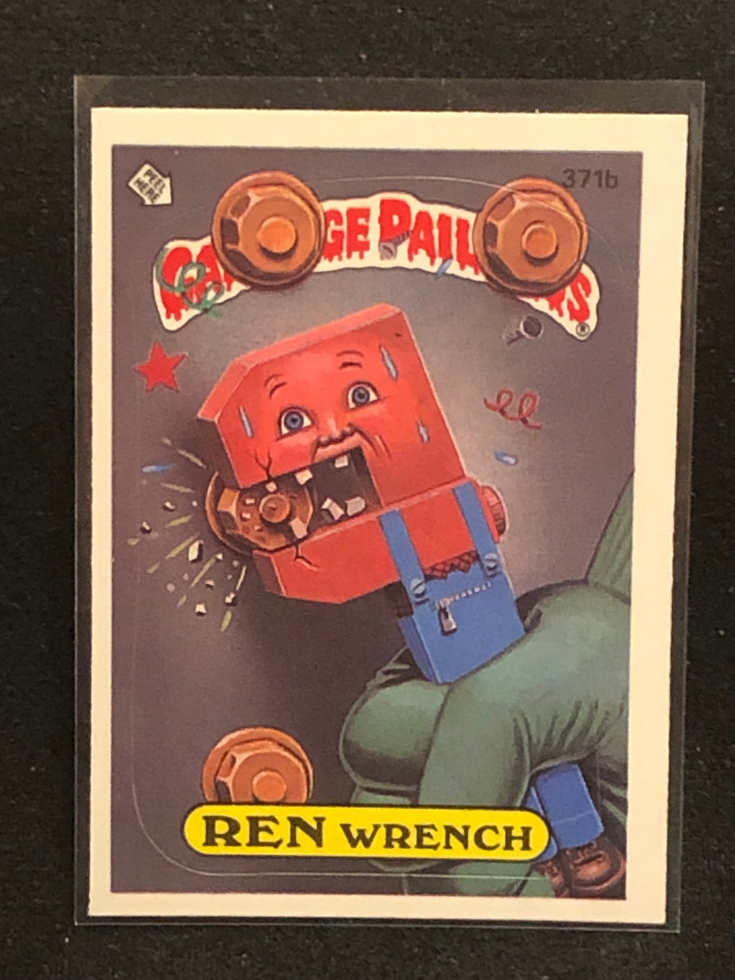 Garbage Pail Kids Original Series 9 (os9) 371b Ren Wrench