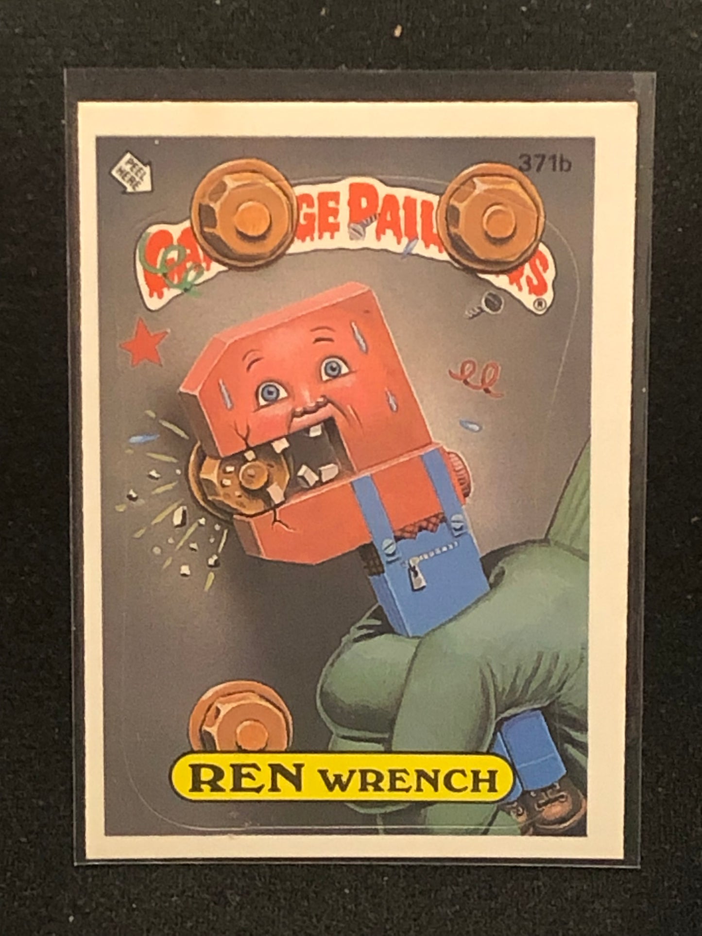 Garbage Pail Kids Original Series 9 (os9) 371b Ren Wrench