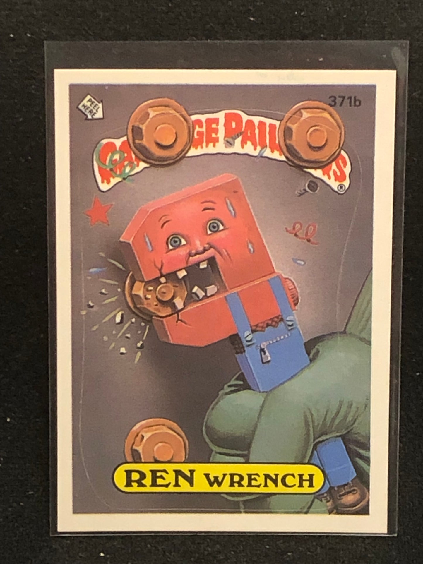 Garbage Pail Kids Original Series 9 (os9) 371b Ren Wrench