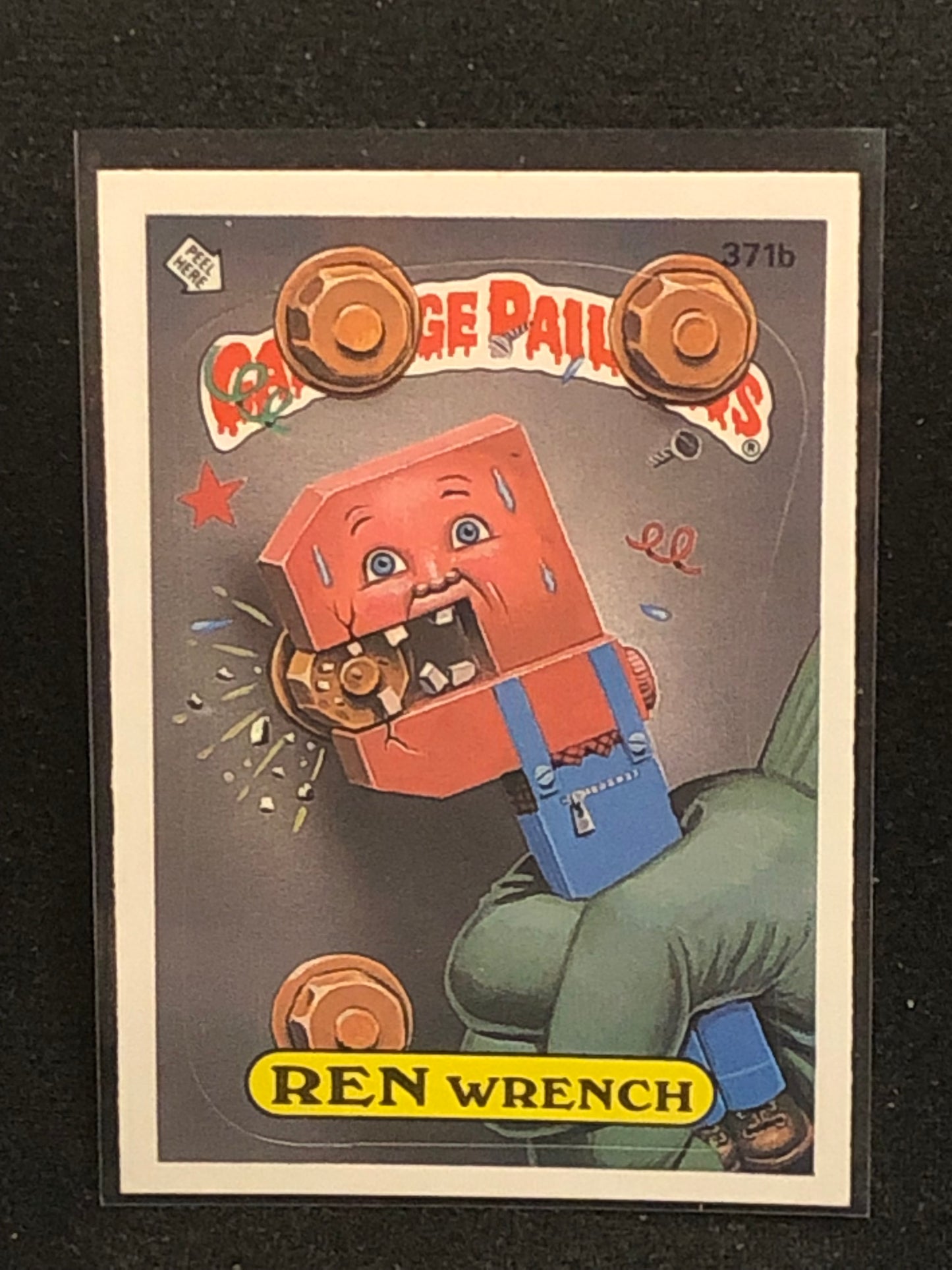 Garbage Pail Kids Original Series 9 (os9) 371b Ren Wrench