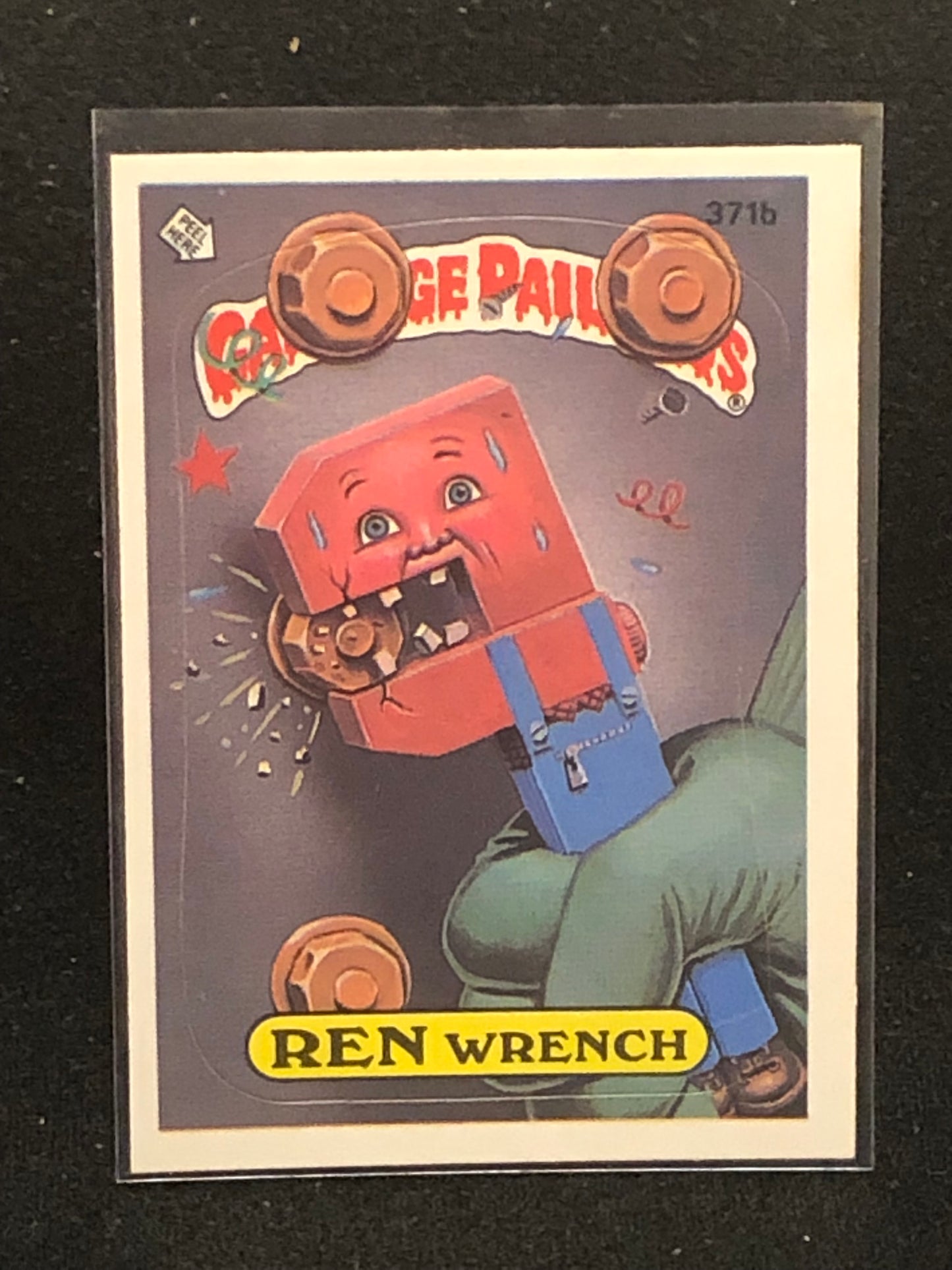 Garbage Pail Kids Original Series 9 (os9) 371b Ren Wrench