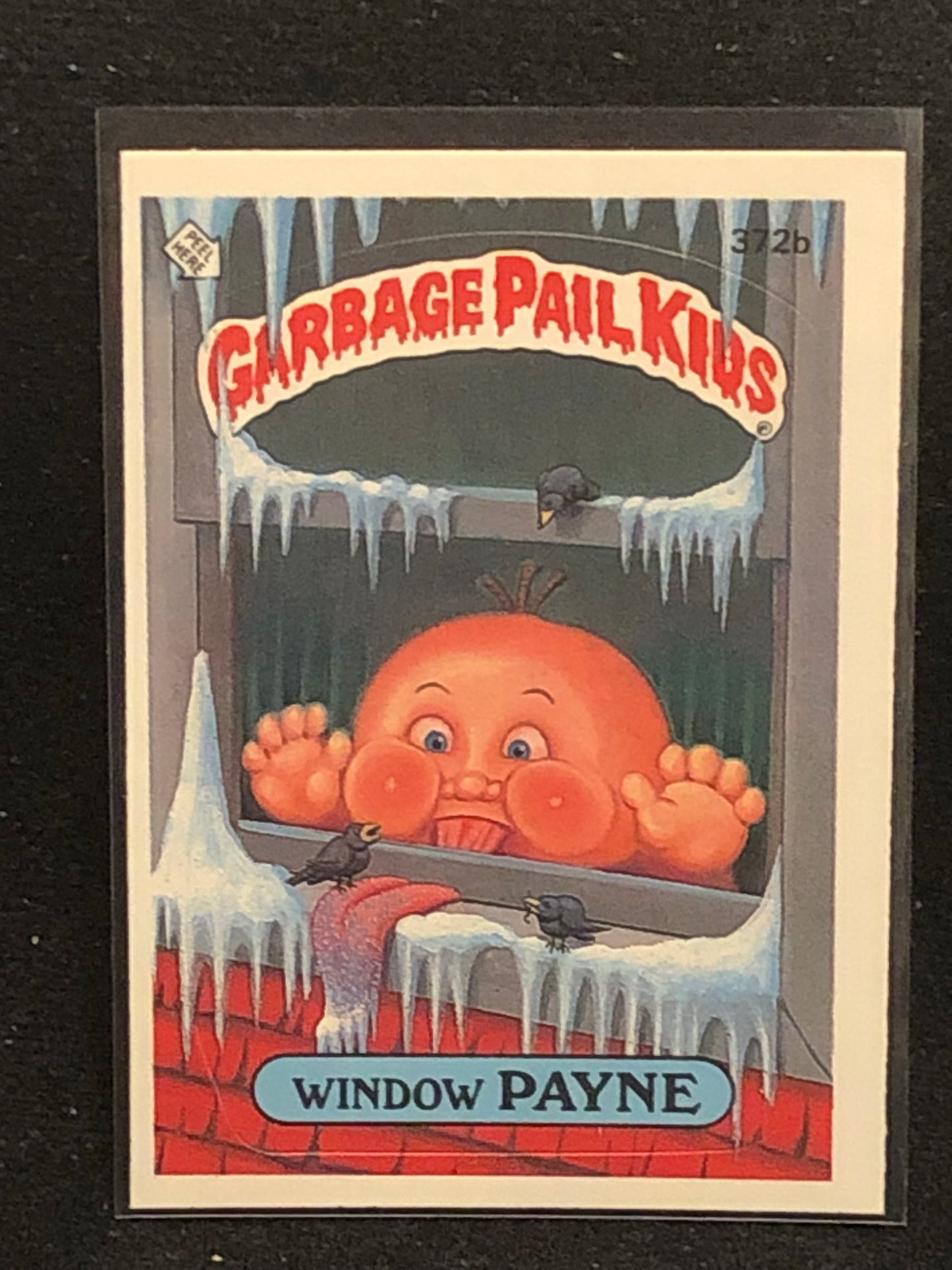 Garbage Pail Kids Original Series 9 (os9) 372b Window Payne