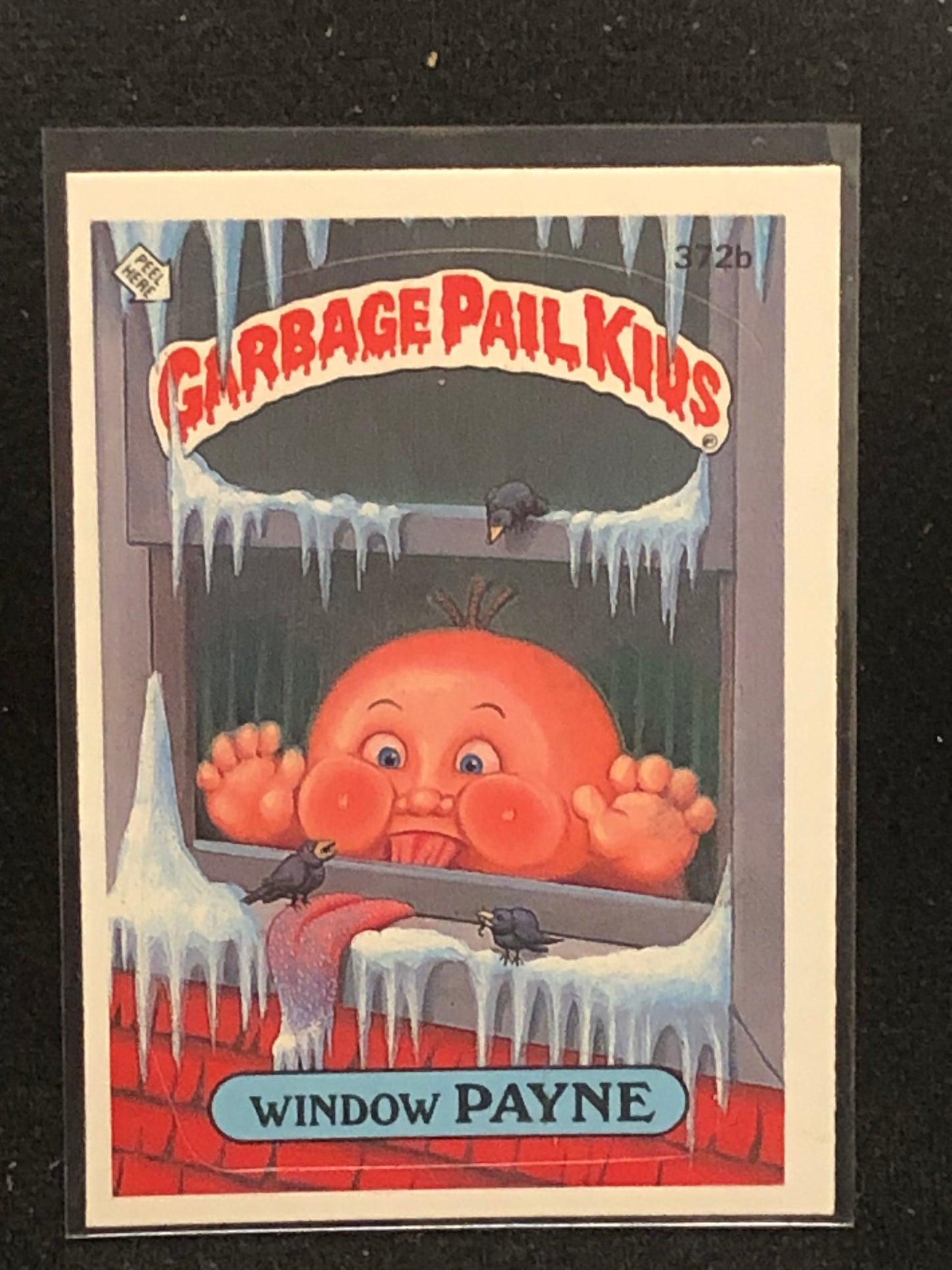Garbage Pail Kids Original Series 9 (os9) 372b Window Payne
