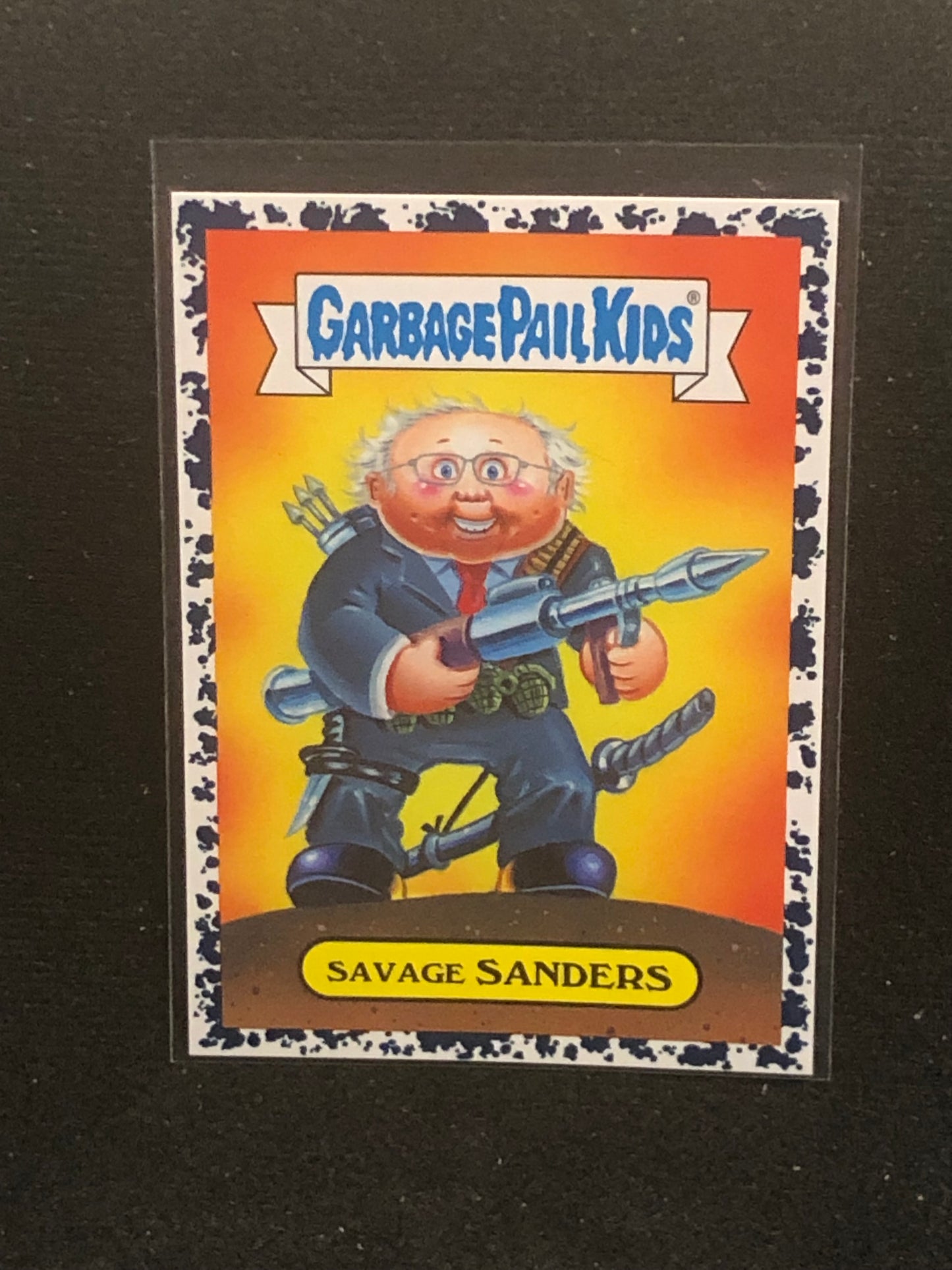 Garbage Pail Kids American As Apple Pie (AAAP) U-PICK 2016 Presidential Candidates Black (Bruised) Parallel Singles