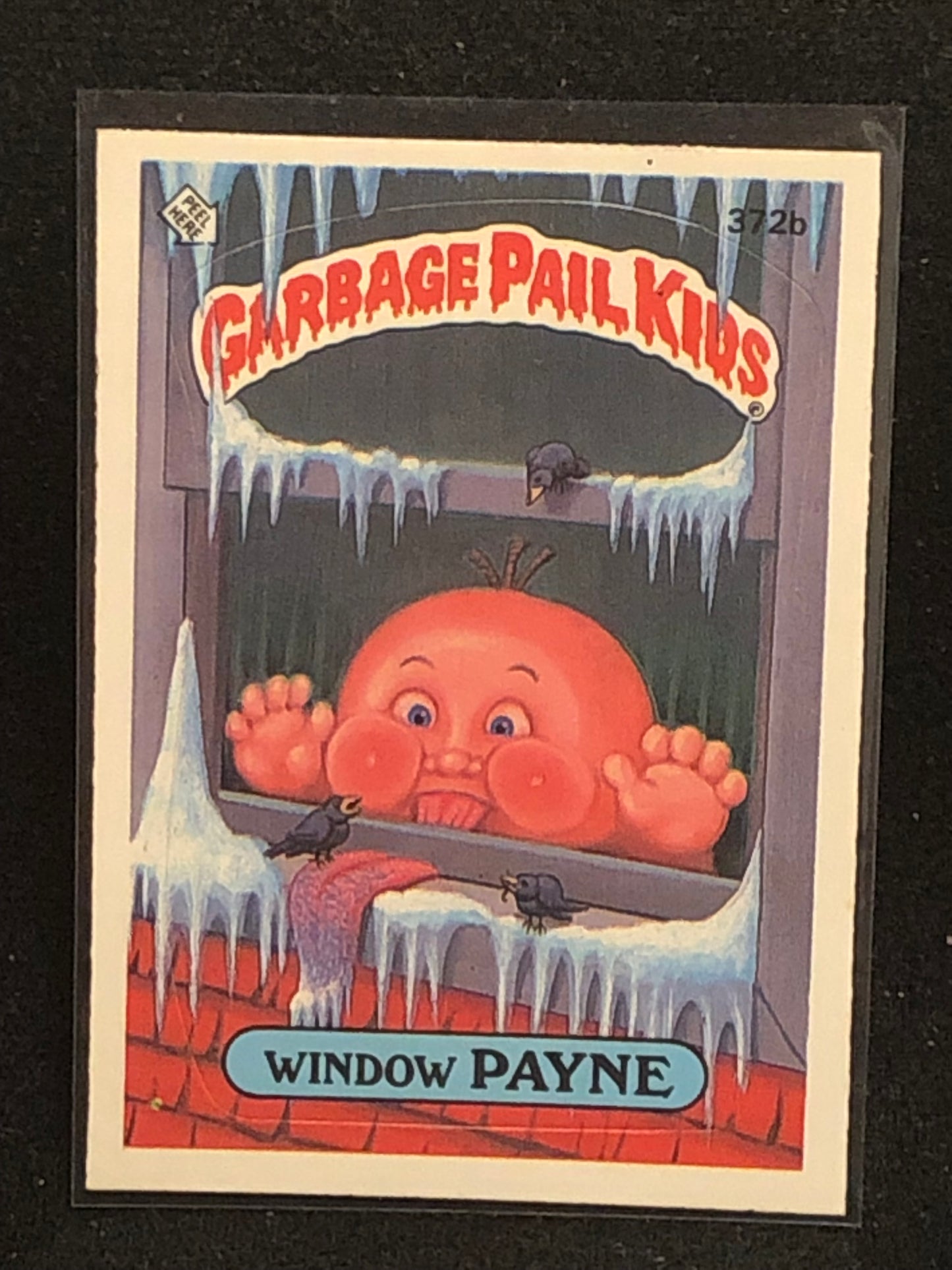Garbage Pail Kids Original Series 9 (os9) 372b Window Payne