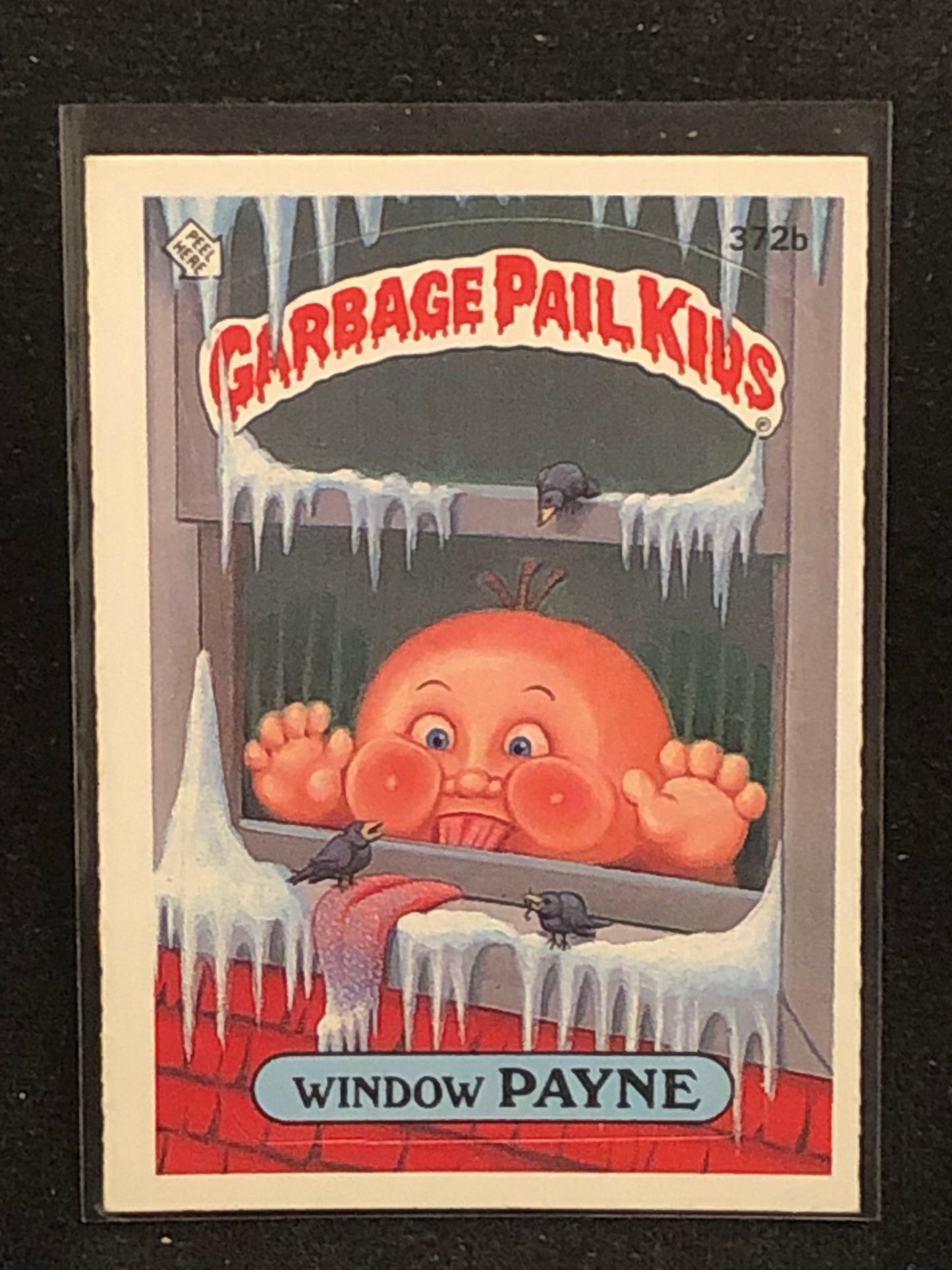 Garbage Pail Kids Original Series 9 (os9) 372b Window Payne