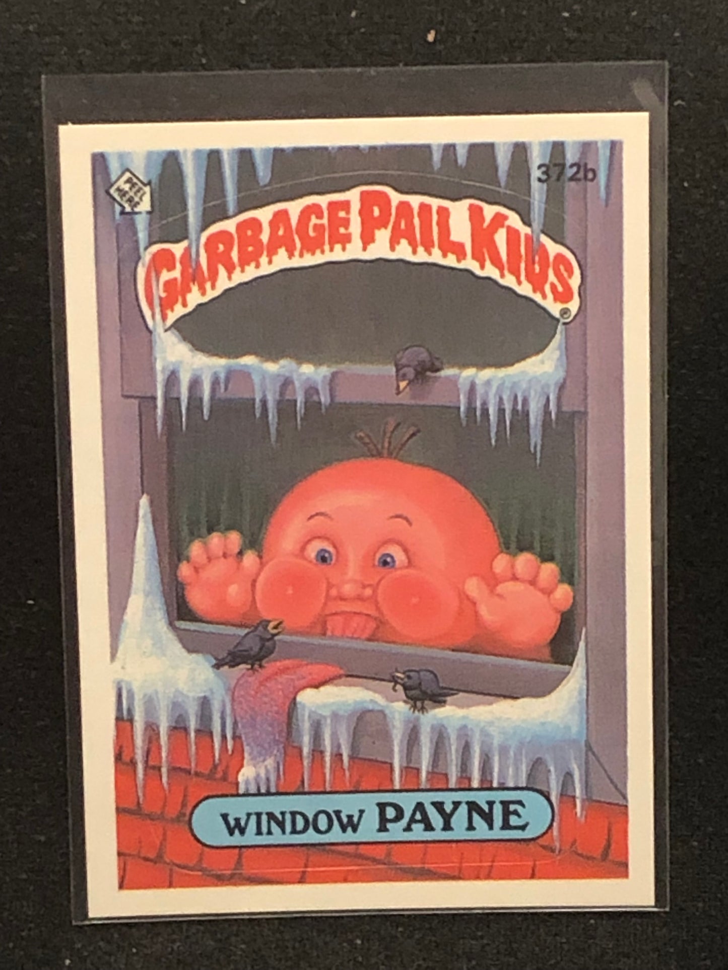 Garbage Pail Kids Original Series 9 (os9) 372b Window Payne