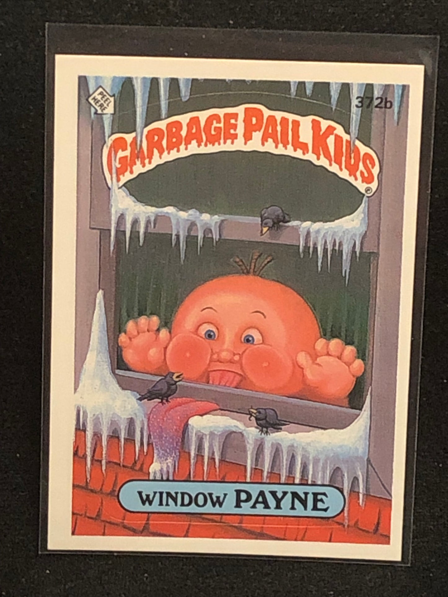 Garbage Pail Kids Original Series 9 (os9) 372b Window Payne