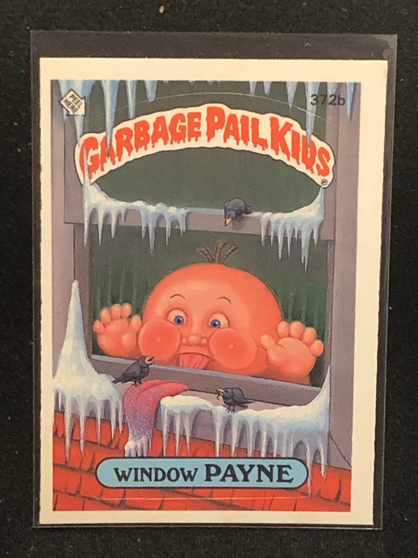 Garbage Pail Kids Original Series 9 (os9) 372b Window Payne