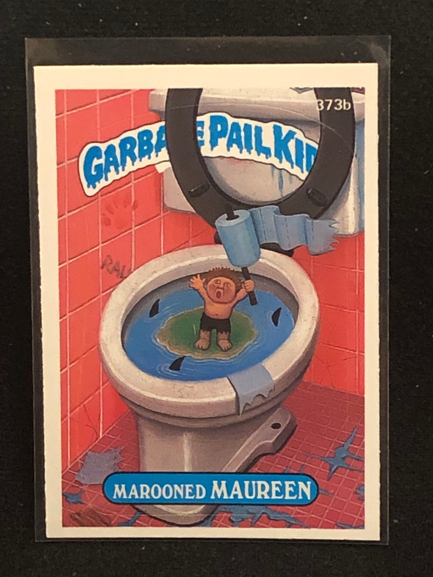 Garbage Pail Kids Original Series 9 (os9) 373b Marooned Maureen