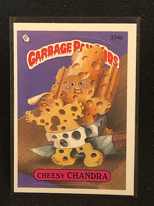 Garbage Pail Kids Original Series 9 (os9) 374b Cheesy Chandra