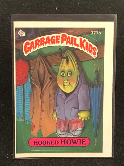 Garbage Pail Kids Original Series 9 (os9) 377b Hooked Howie