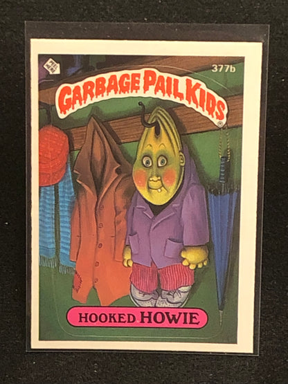 Garbage Pail Kids Original Series 9 (os9) 377b Hooked Howie