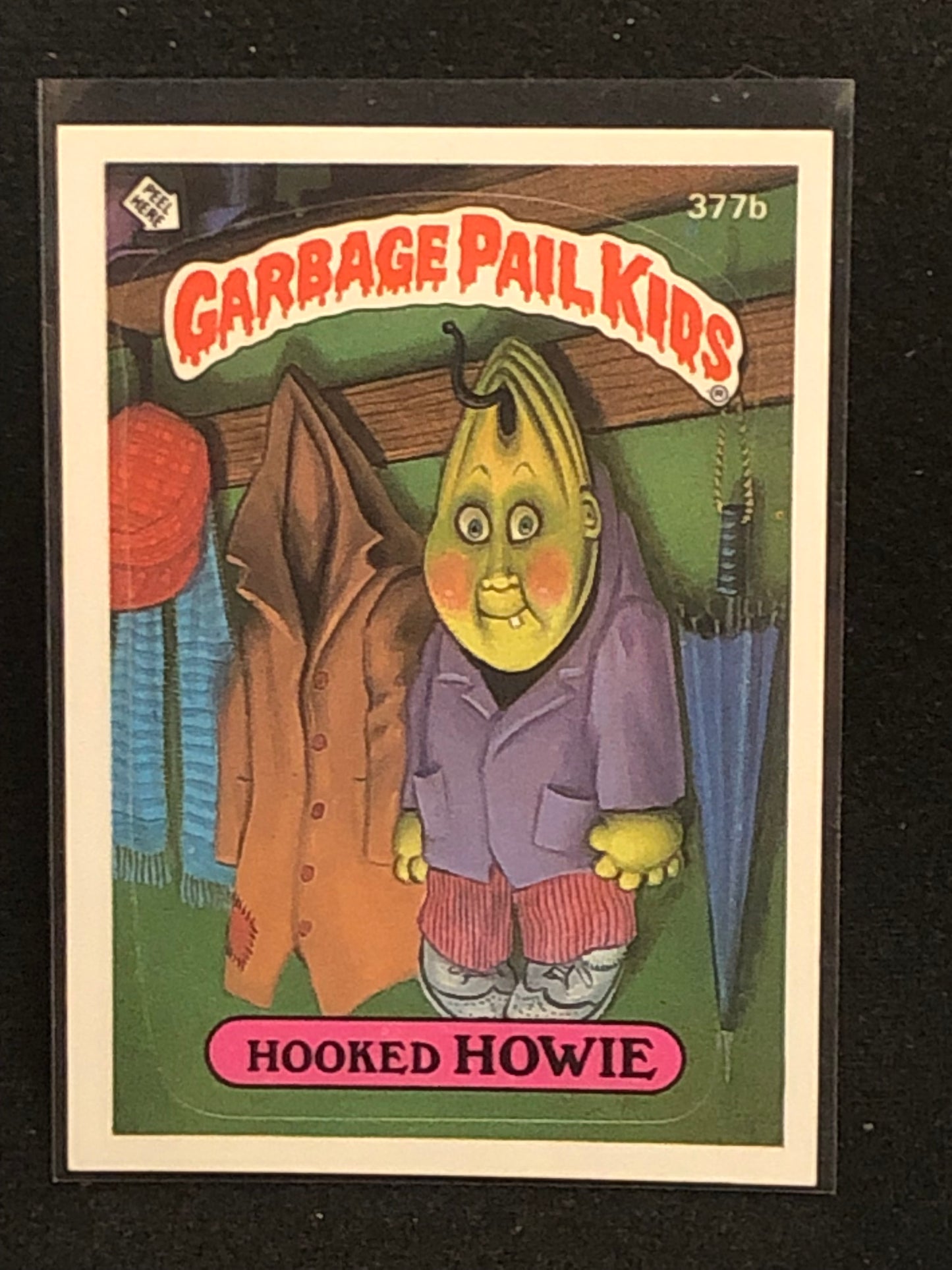 Garbage Pail Kids Original Series 9 (os9) 377b Hooked Howie