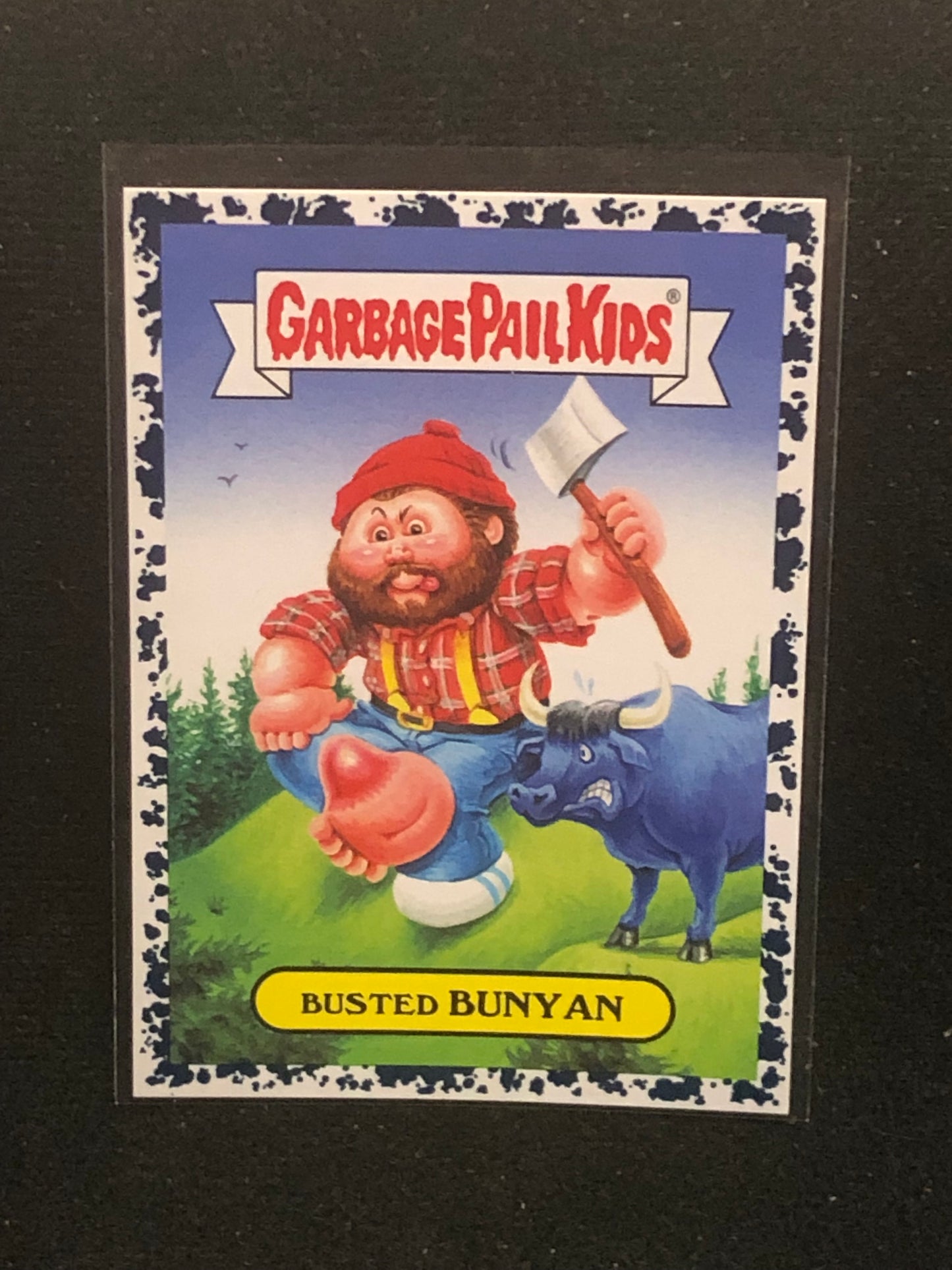 Garbage Pail Kids American As Apple Pie (AAAP) U-PICK Black (Bruised) Parallel Singles