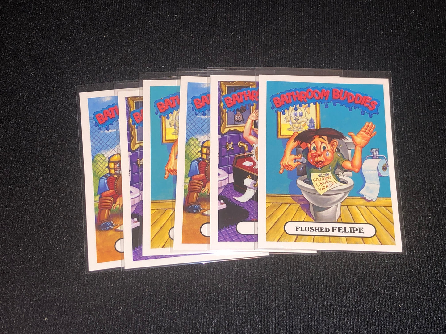 Garbage Pail Kids Oh The Horror-Ible U-PICK Bathroom Buddies Insert Singles