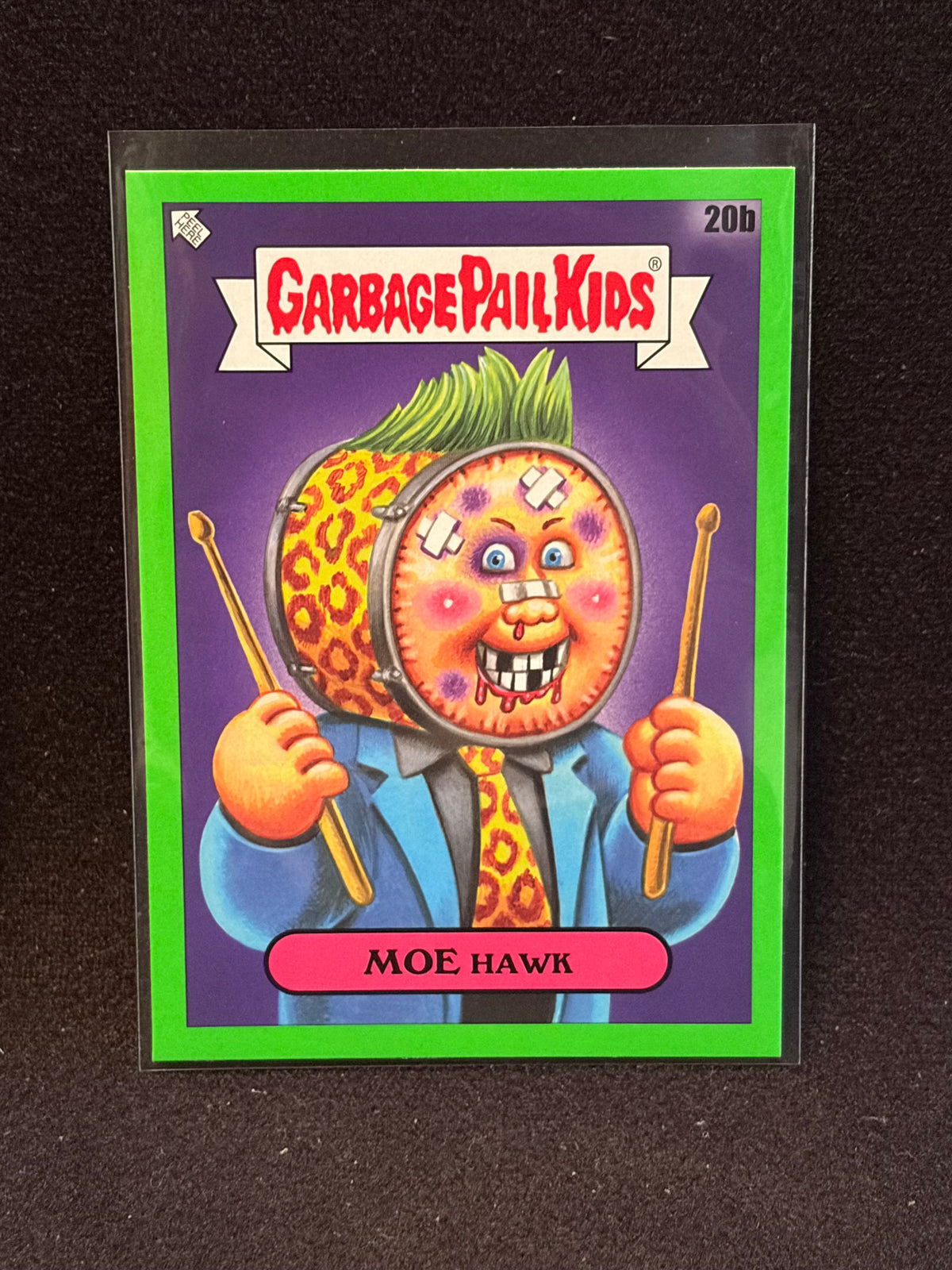Garbage Pail Kids x Battle Of The Bands Green Day Green Border Singles