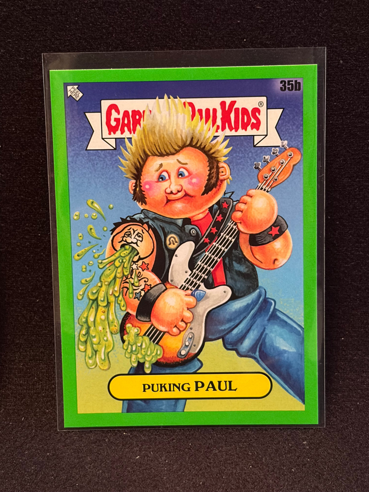 Garbage Pail Kids x Battle Of The Bands Green Day Green Border Singles