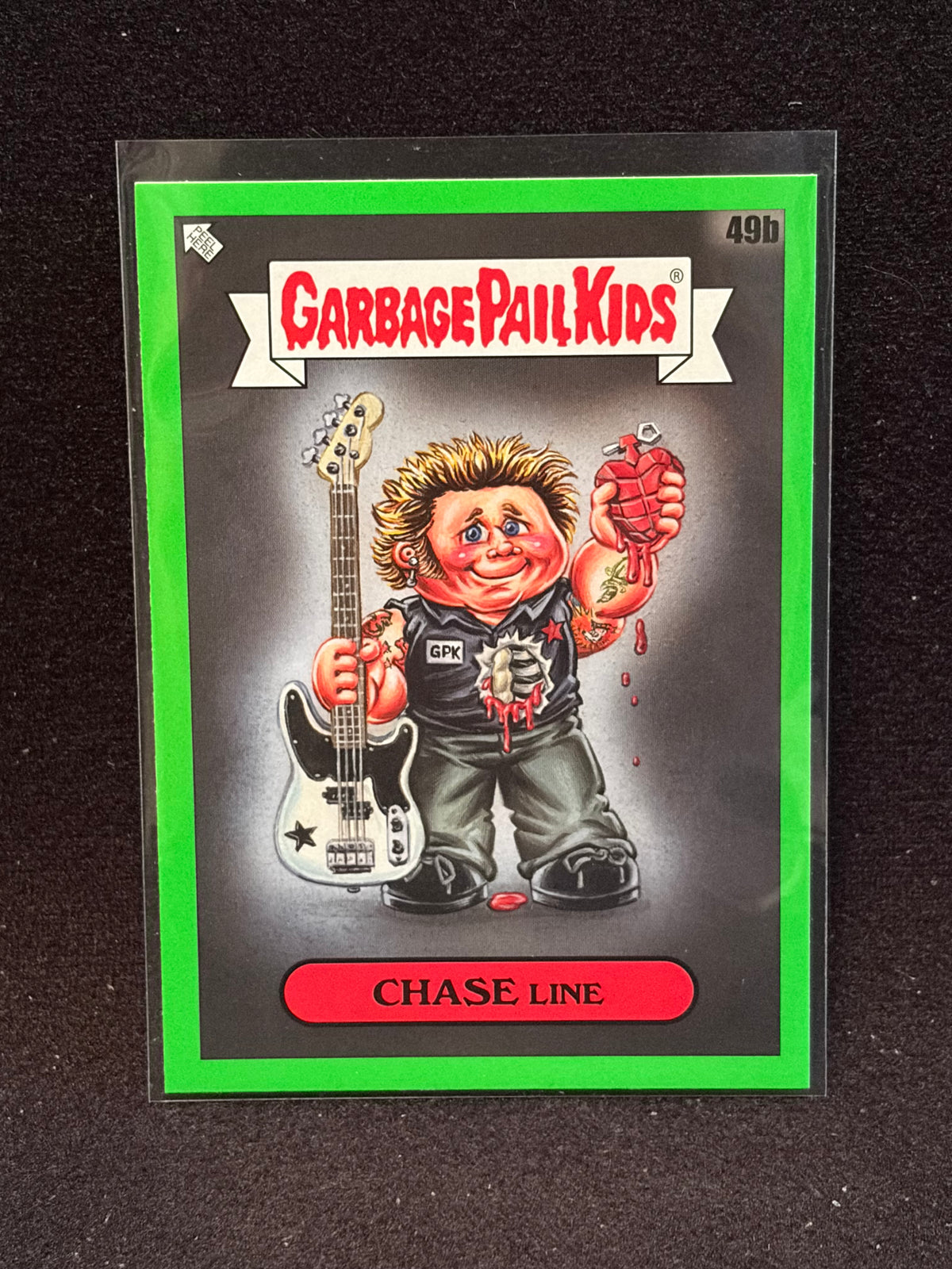 Garbage Pail Kids x Battle Of The Bands Green Day Green Border Singles