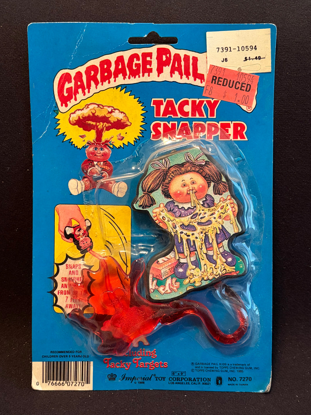 1986 Garbage Pail Kids Imperial Toys Products