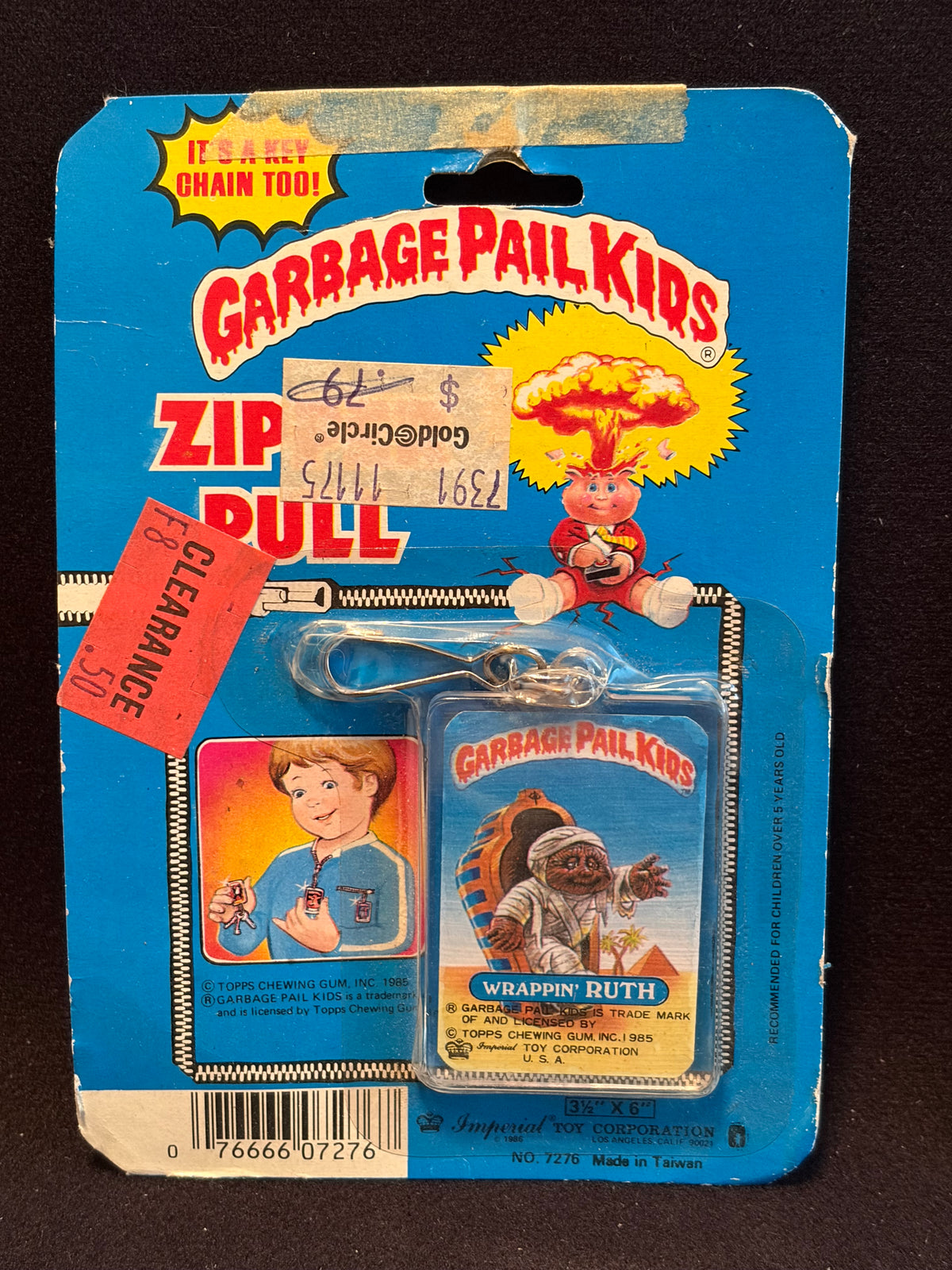 1986 Garbage Pail Kids Imperial Toys Products
