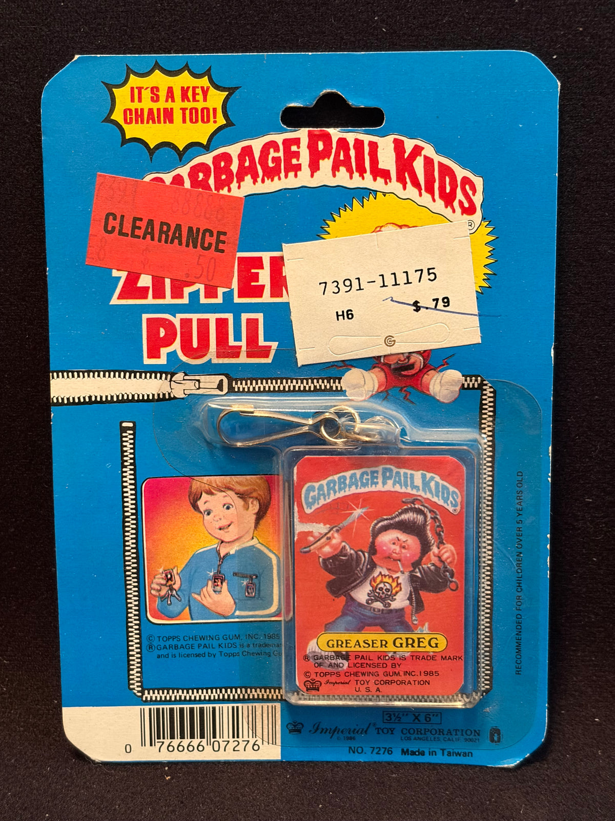 1986 Garbage Pail Kids Imperial Toys Products