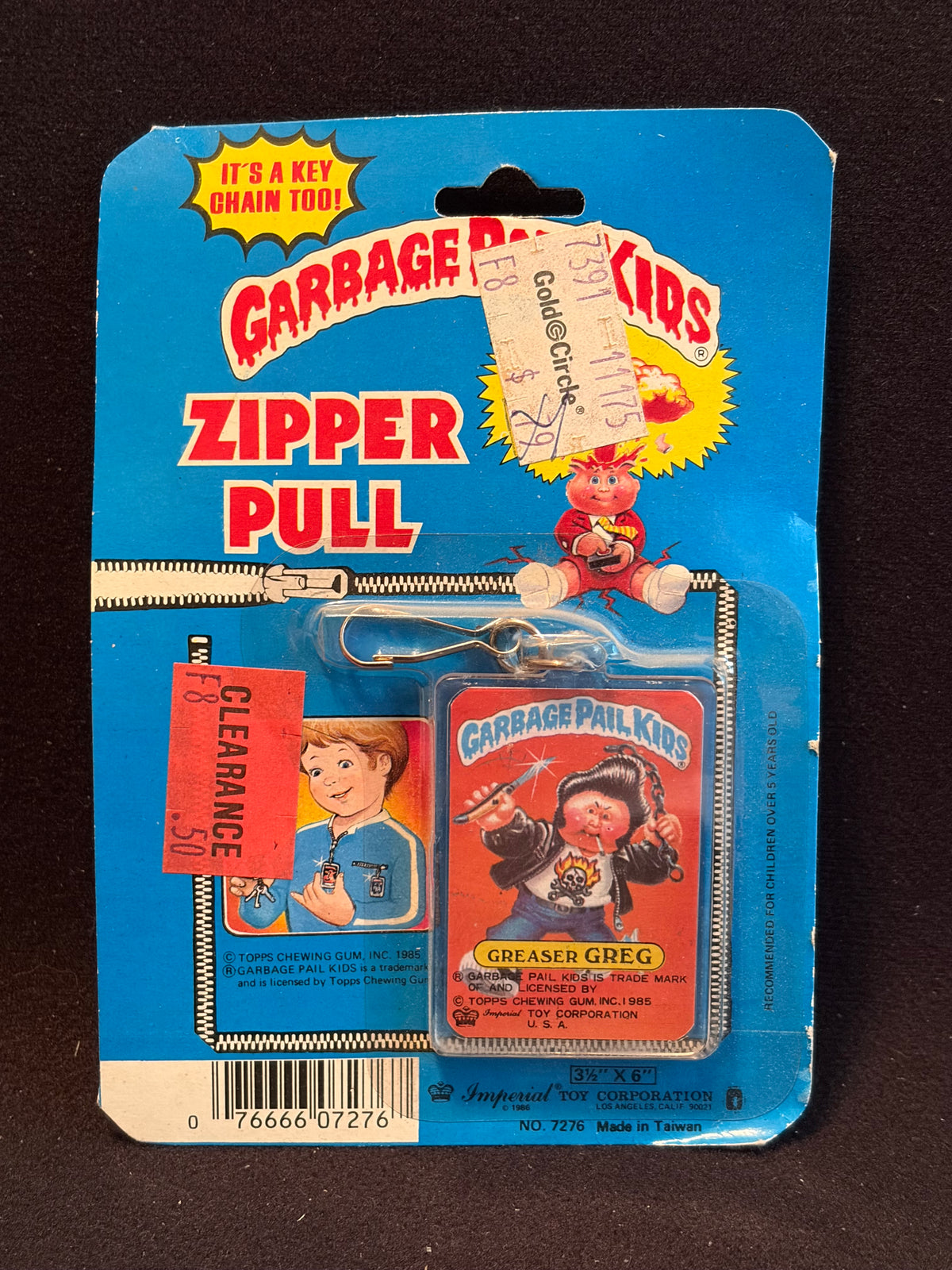 1986 Garbage Pail Kids Imperial Toys Products