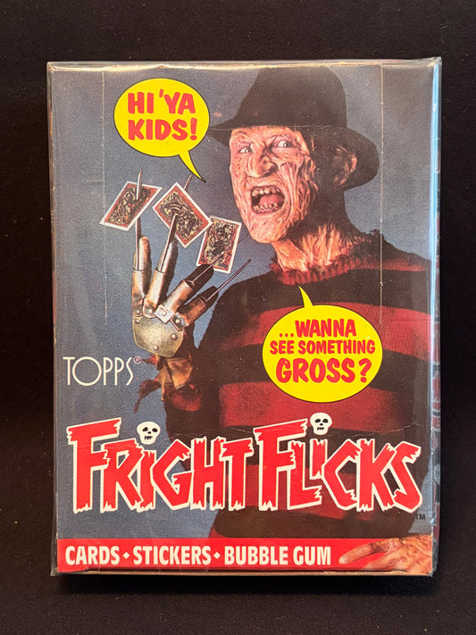 1998 Topps Fright Flicks Unopened Box