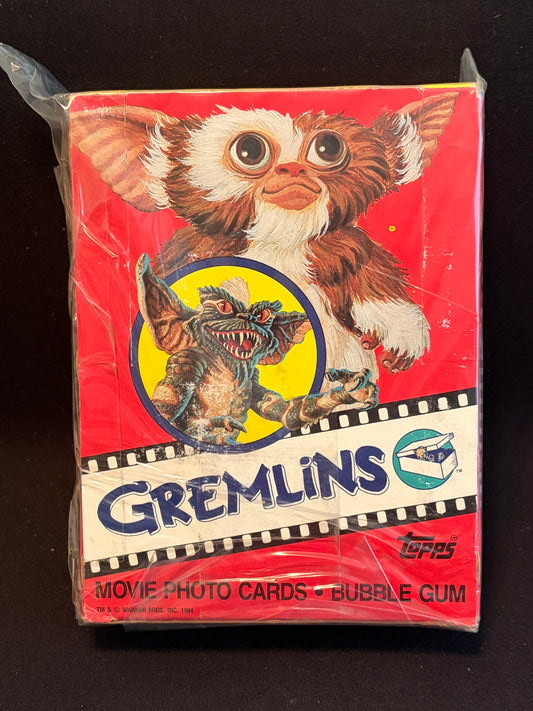 1984 Topps Gremlins Unopened Box