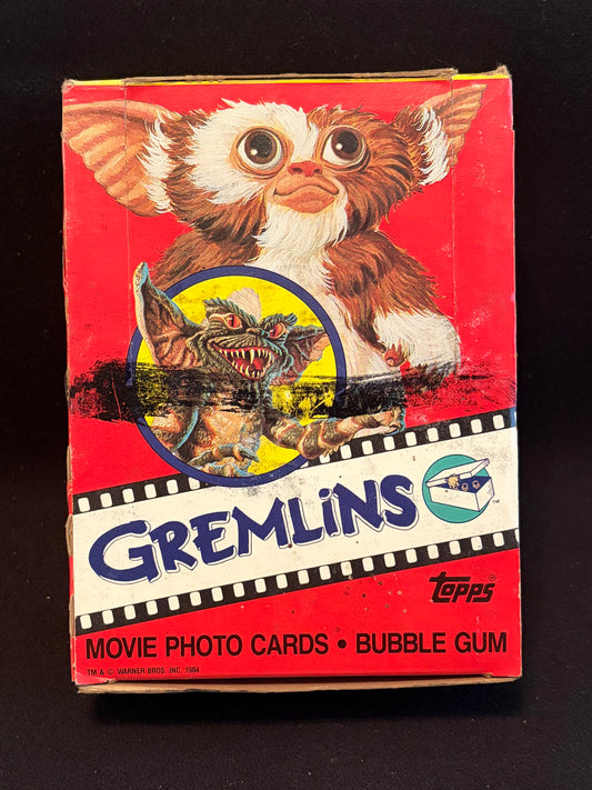 1984 Topps Gremlins Unopened Box