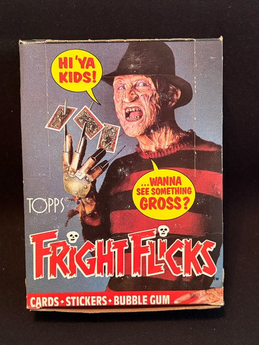1998 Topps Fright Flicks Unopened Box