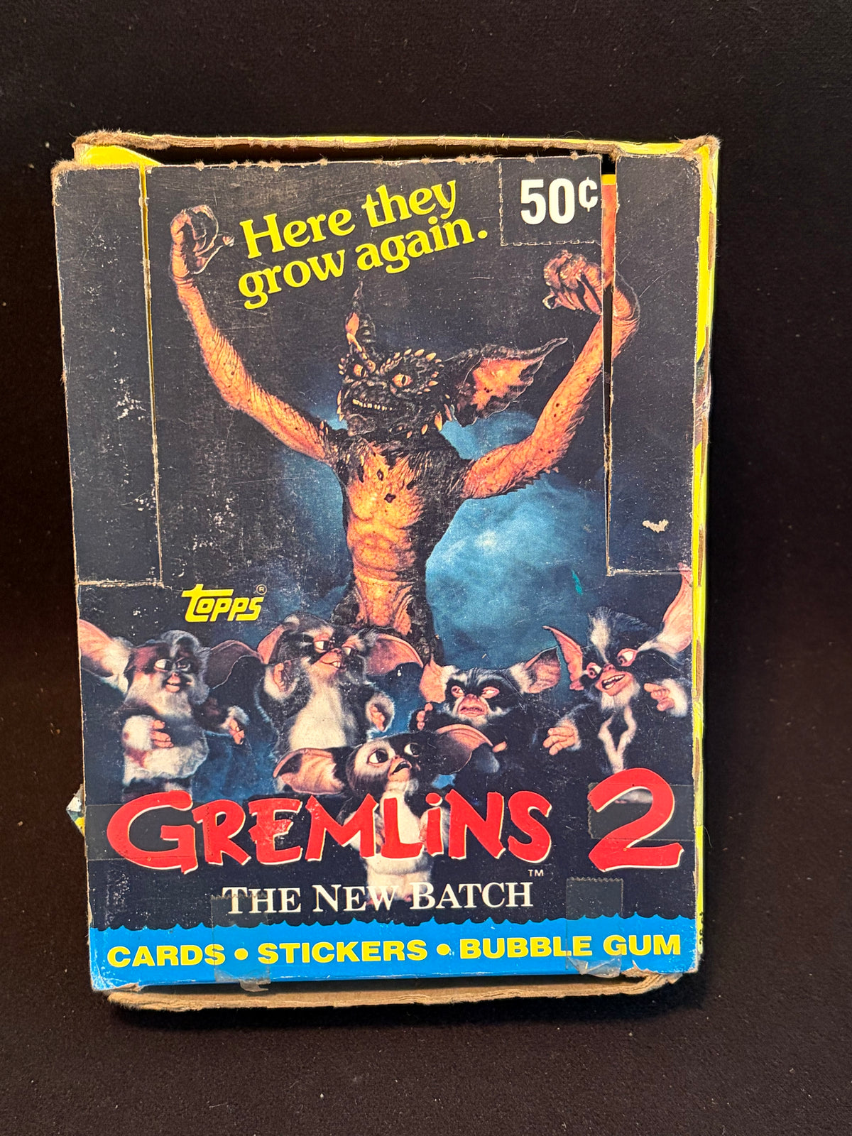 1990 Topps Gremlins 2 The New Batch Unopened Box