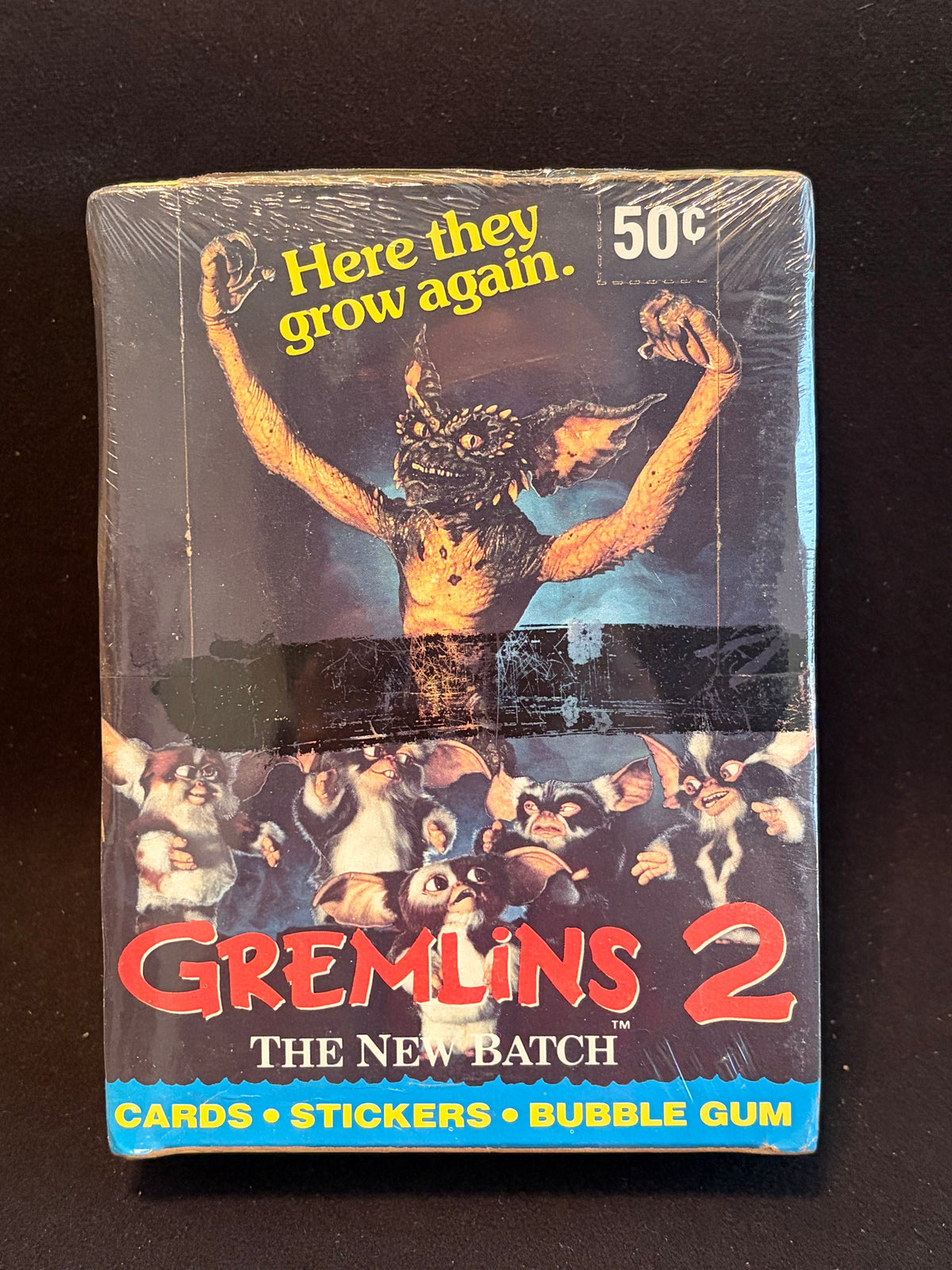 1990 Topps Gremlins 2 The New Batch Unopened Box