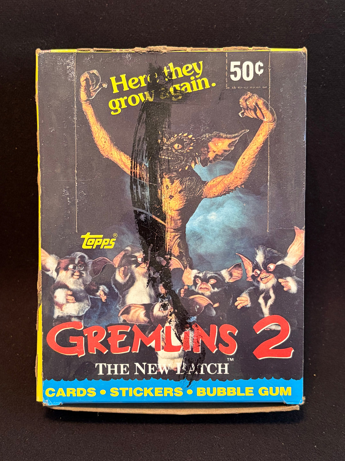 1990 Topps Gremlins 2 The New Batch Unopened Box