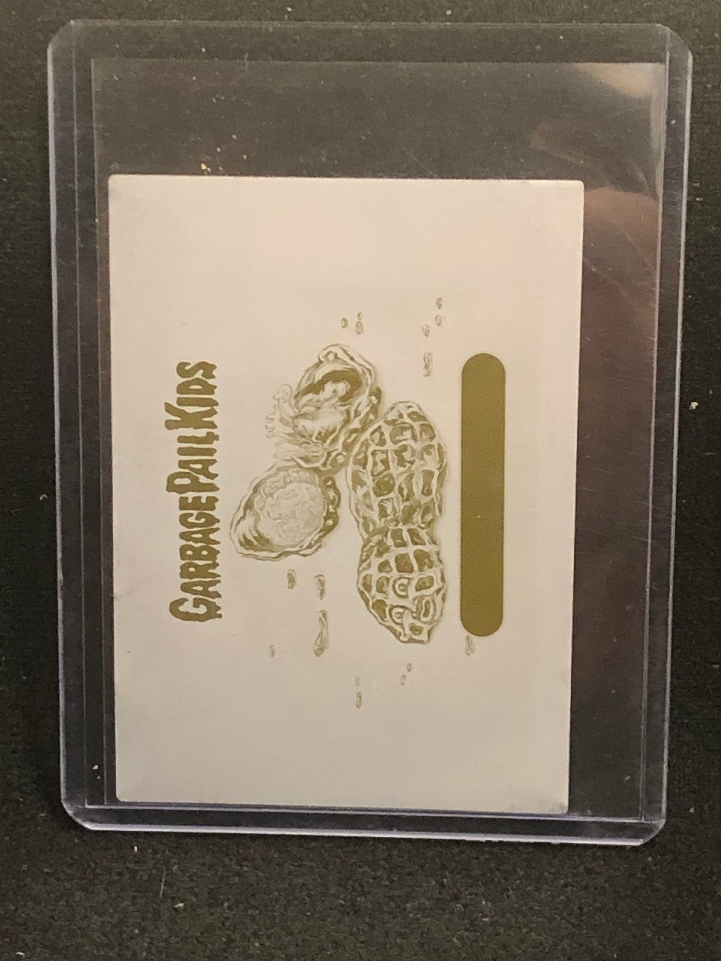 Garbage Pail Kids 2013 Mini 173b Shelled Sergio Yellow Printing Plate ERROR