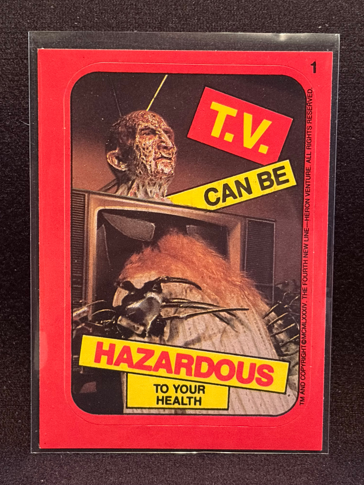 1988 Topps Fright Flicks U-PICK Sets & Singles