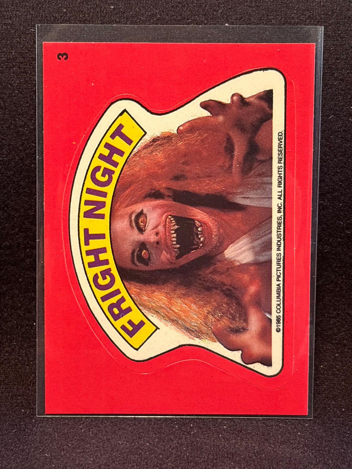 1988 Topps Fright Flicks U-PICK Sets & Singles