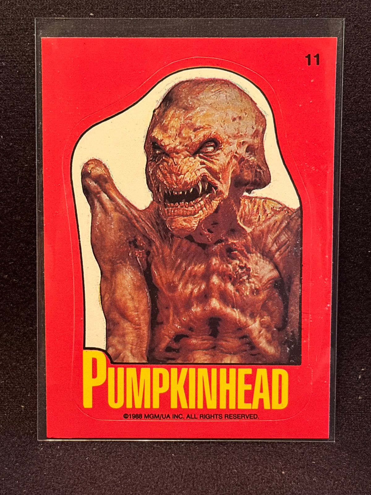 1988 Topps Fright Flicks U-PICK Sets & Singles