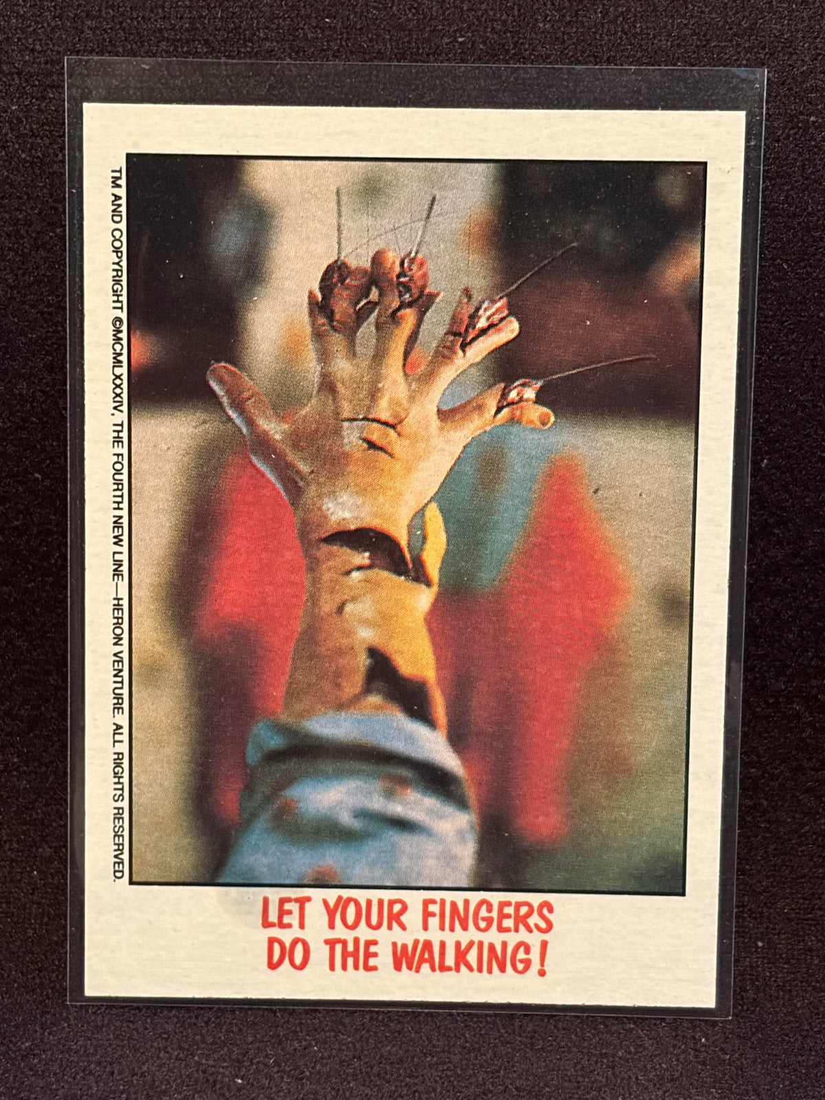 1988 Topps Fright Flicks U-PICK Sets & Singles