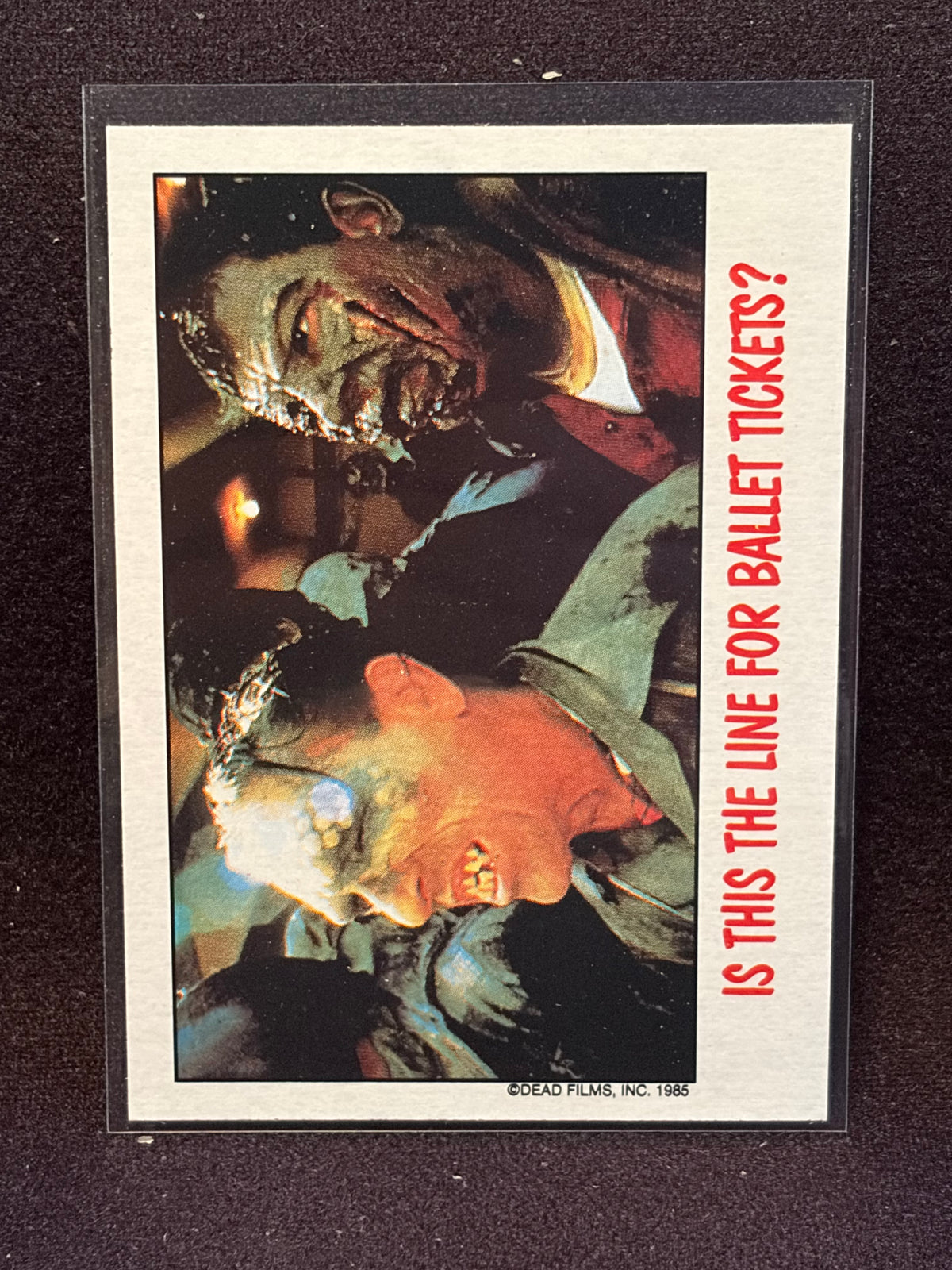 1988 Topps Fright Flicks U-PICK Sets & Singles