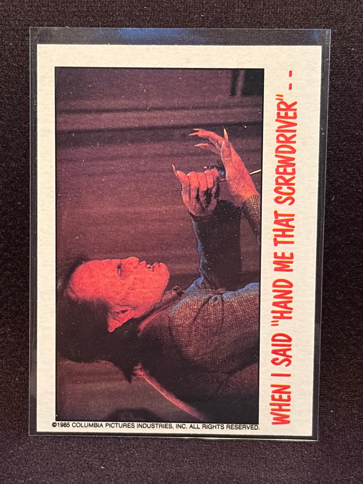 1988 Topps Fright Flicks U-PICK Sets & Singles