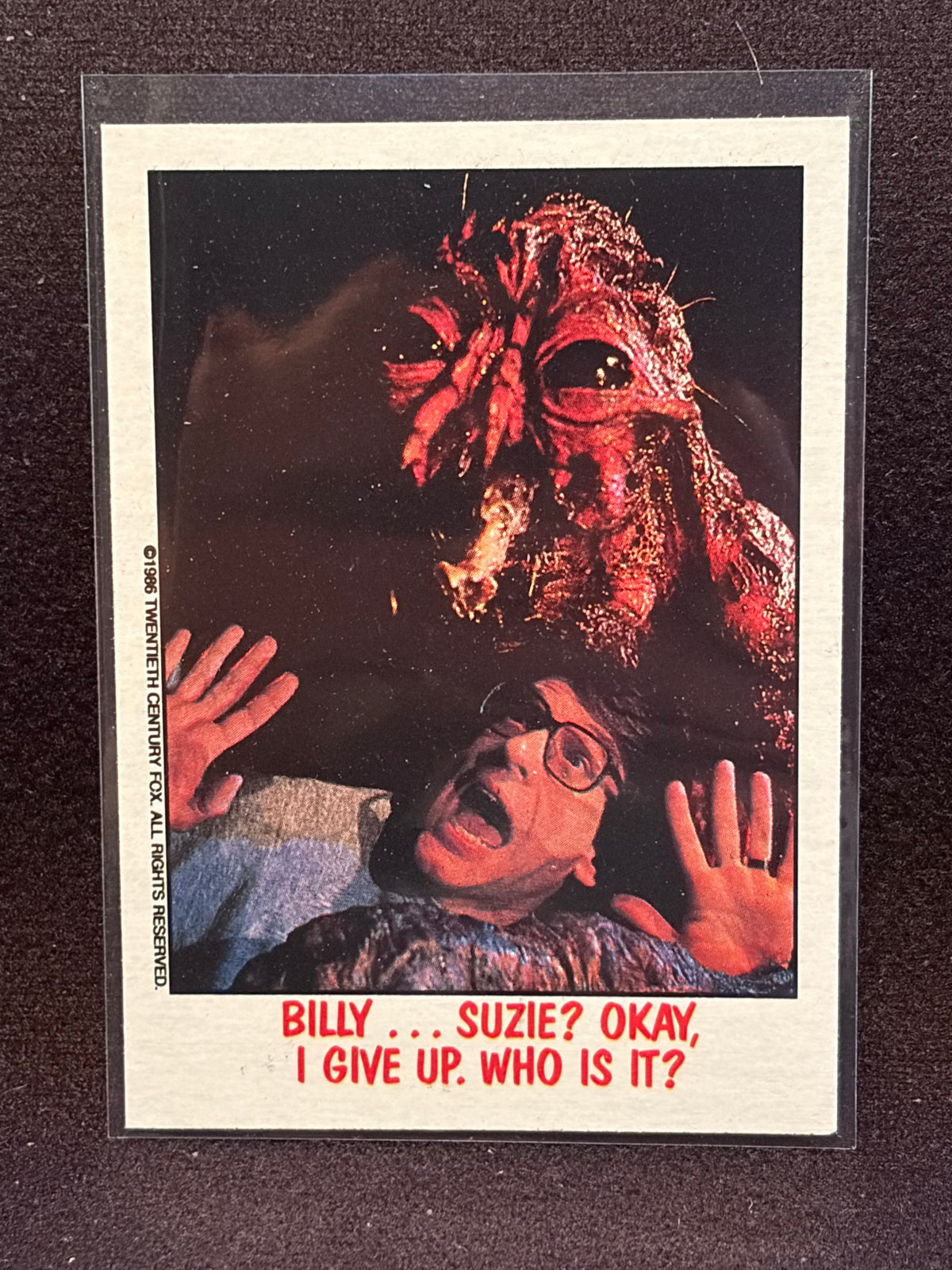 1988 Topps Fright Flicks U-PICK Sets & Singles