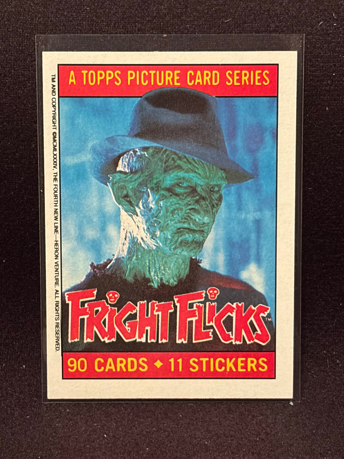 1988 Topps Fright Flicks U-PICK Sets & Singles