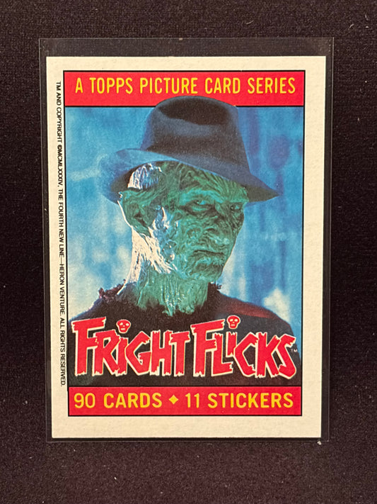 1988 Topps Fright Flicks U-PICK Sets & Singles